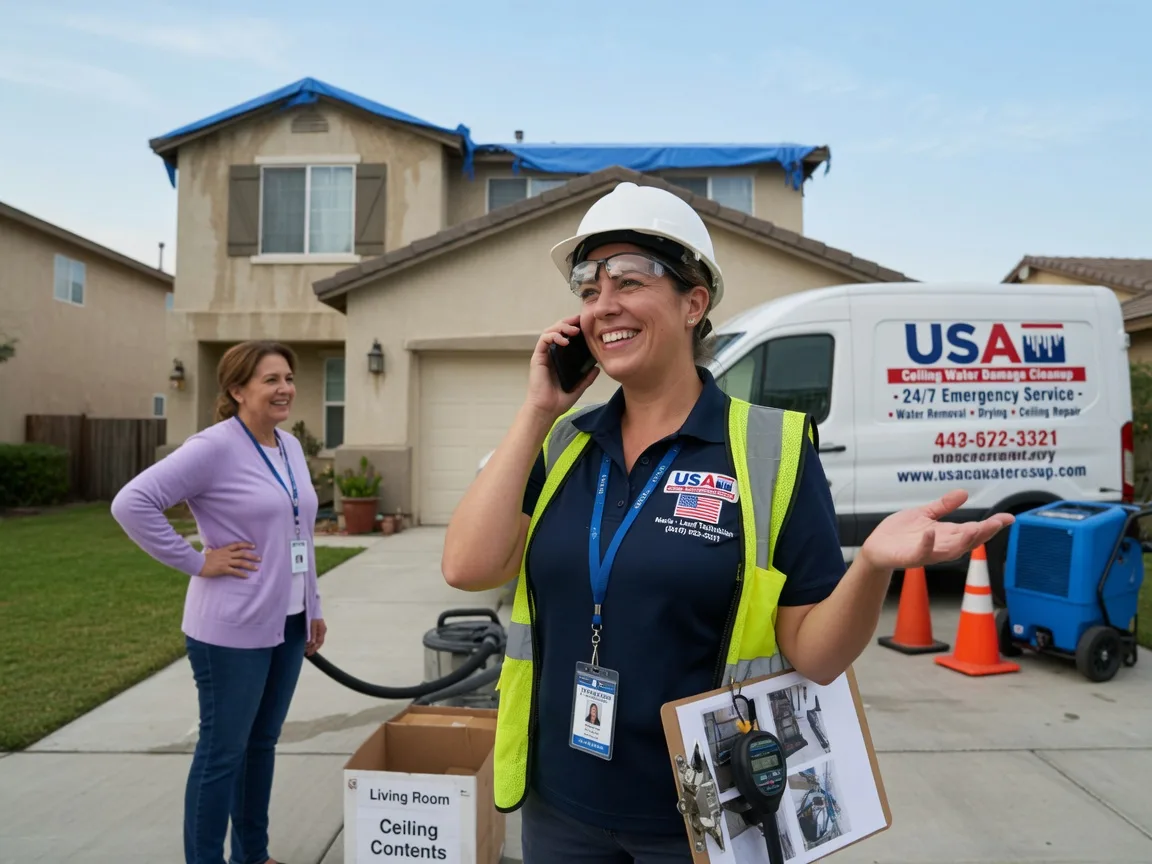 Ceiling Water Damage Restoration Fort Recovery, OH FAQs