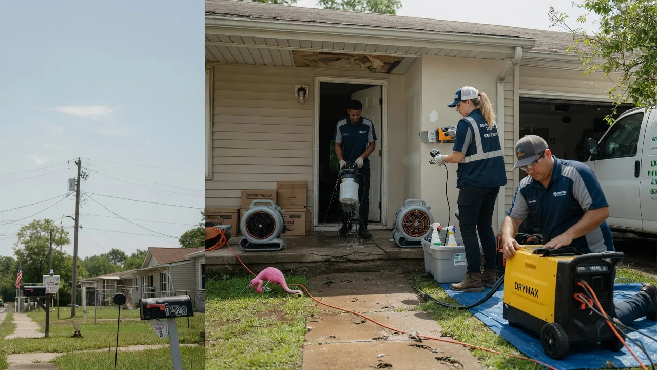 Storm Damage Water Removal in Fort Recovery, OH near me